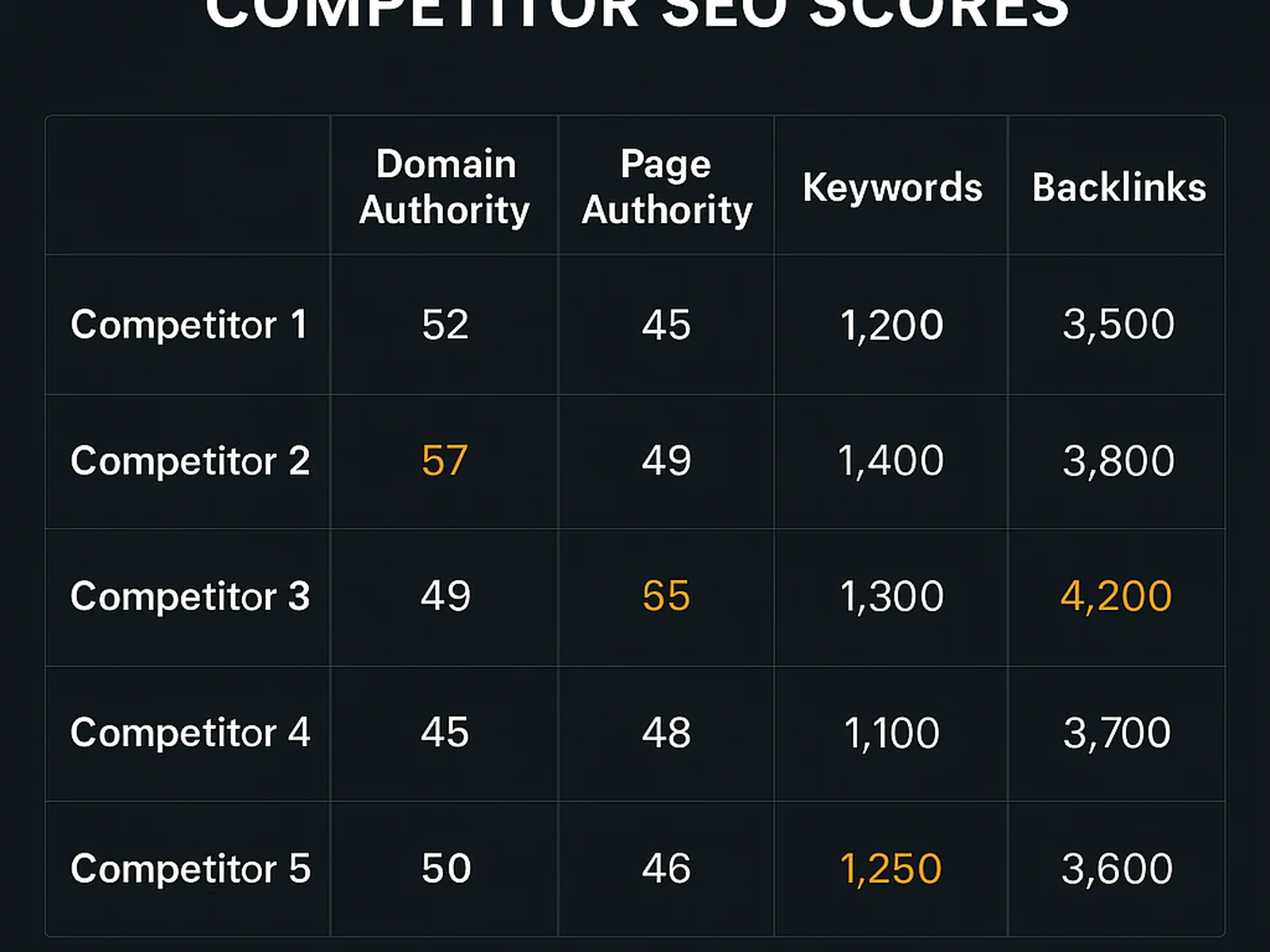 Search Visibility Report